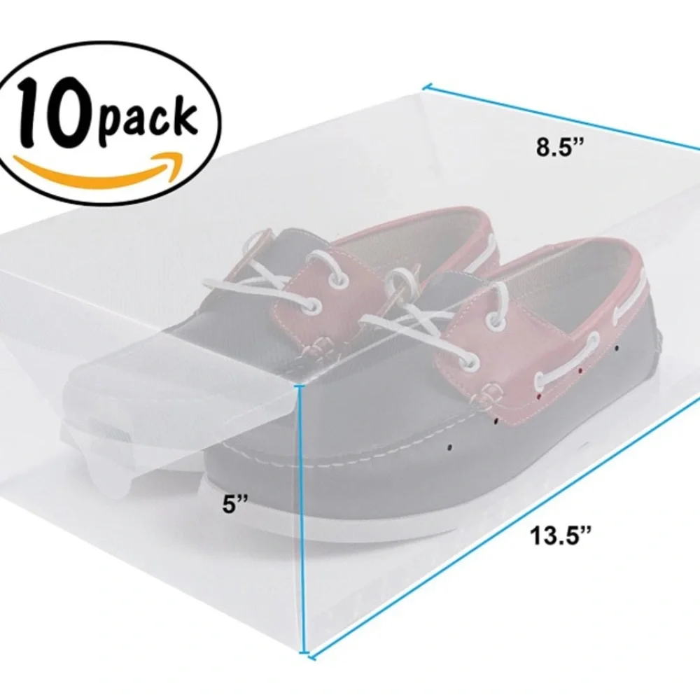 Brand new storage container for shoes.